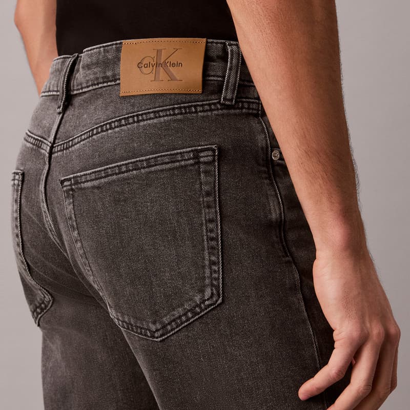 Штаны Calvin Klein NNK Denim Черный Серый Мужские Джинсы - изображение 6
