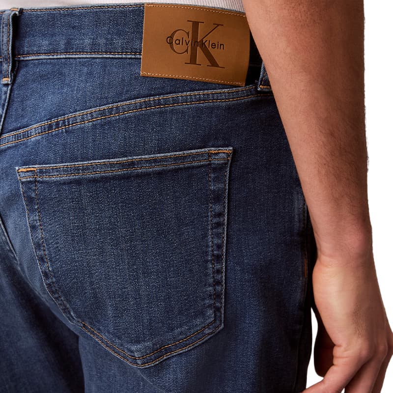 Штаны Calvin Klein SS25 Джинсы Мужские UL7 Джинсовый Светло-Синий - изображение 3