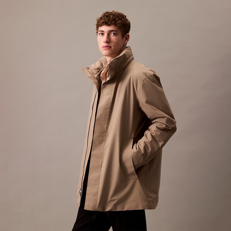 Куртка calvin klein Куртка Мужской Хаки - изображение 2