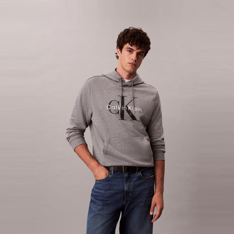 Худи Calvin Klein Letter Print Hoodie - изображение 3