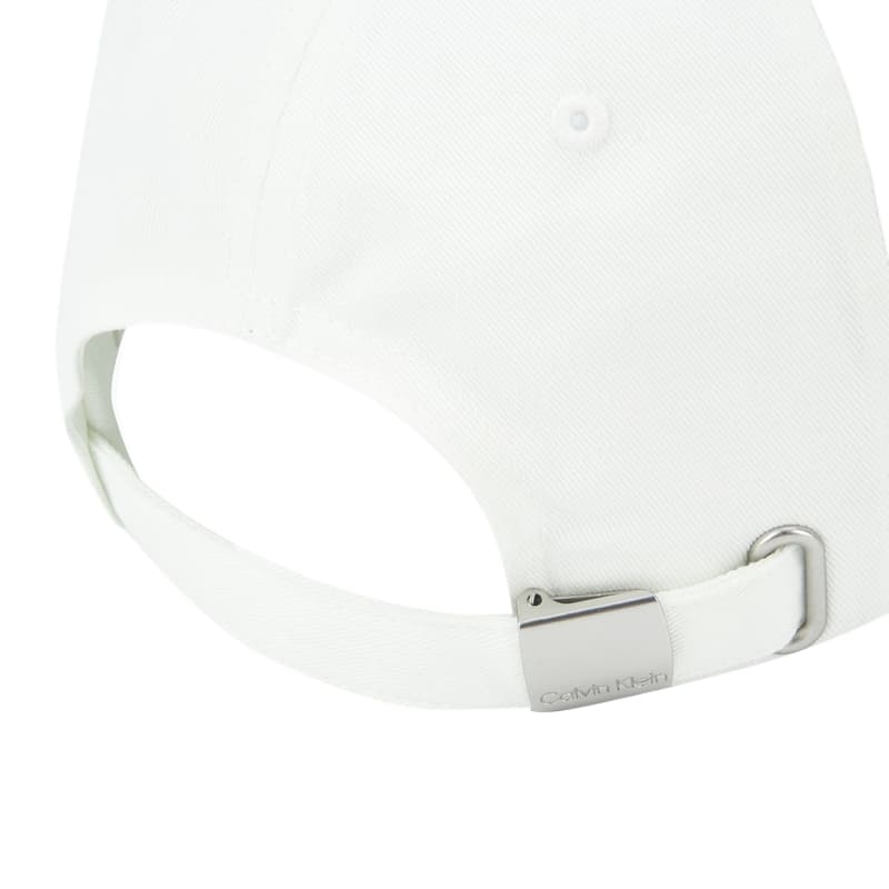 Кепка Calvin Klein Хлопковый Волокно Кепки Унисекс Лунный Белый - изображение 4