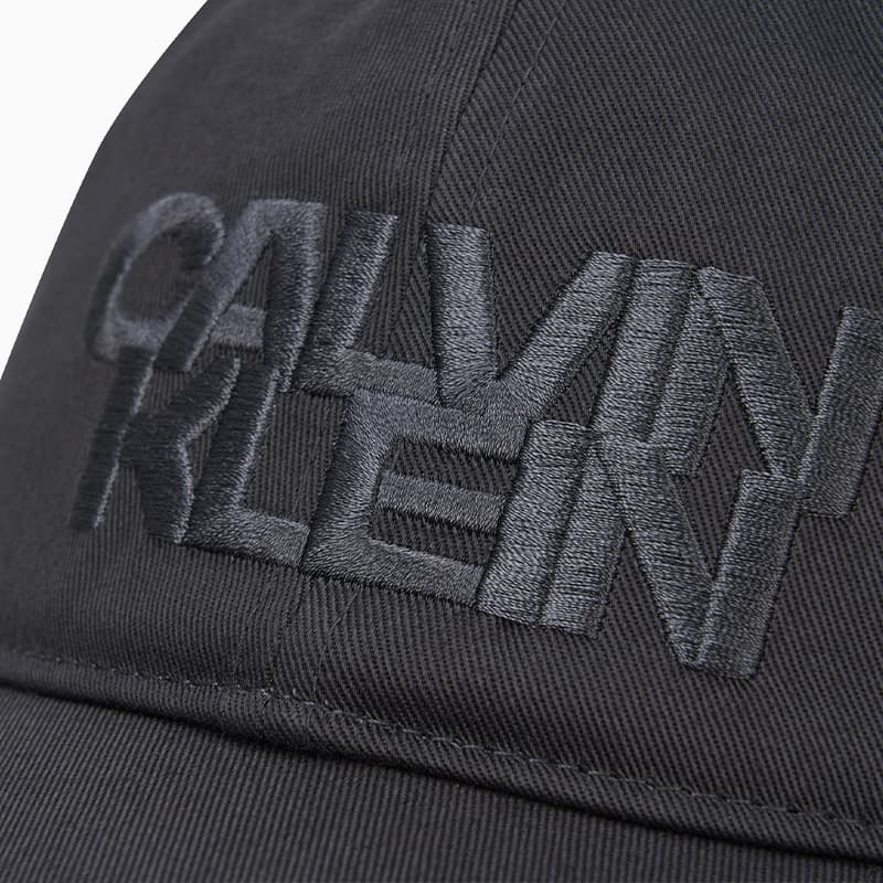 Кепка calvin klein Хлопковое волокно Кепки Унисекс Асфальтовый серый - изображение 3