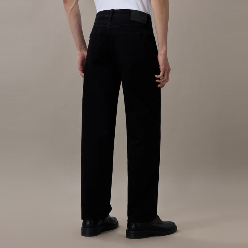 Штаны Calvin Klein JW4 Denim Черные Мужские Джинсы - изображение 7