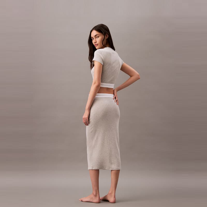 Calvin Klein KNIT Длинная Юбка Женская - изображение 5