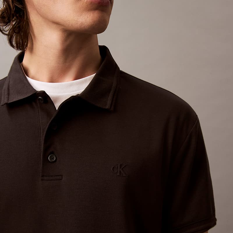 Поло Calvin Klein Polo Shirt - изображение 7