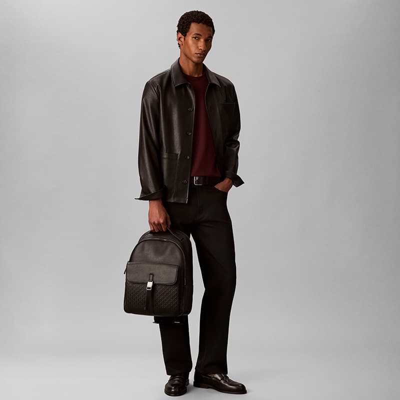 Рюкзак calvin klein Ткань Рюкзаки Мужской Космический черный - изображение 7
