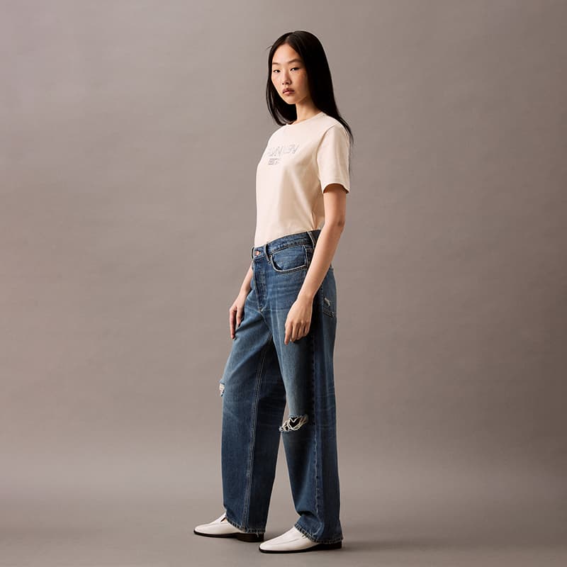 Джинсы Calvin Klein SS25 Джинсы Женские - изображение 4