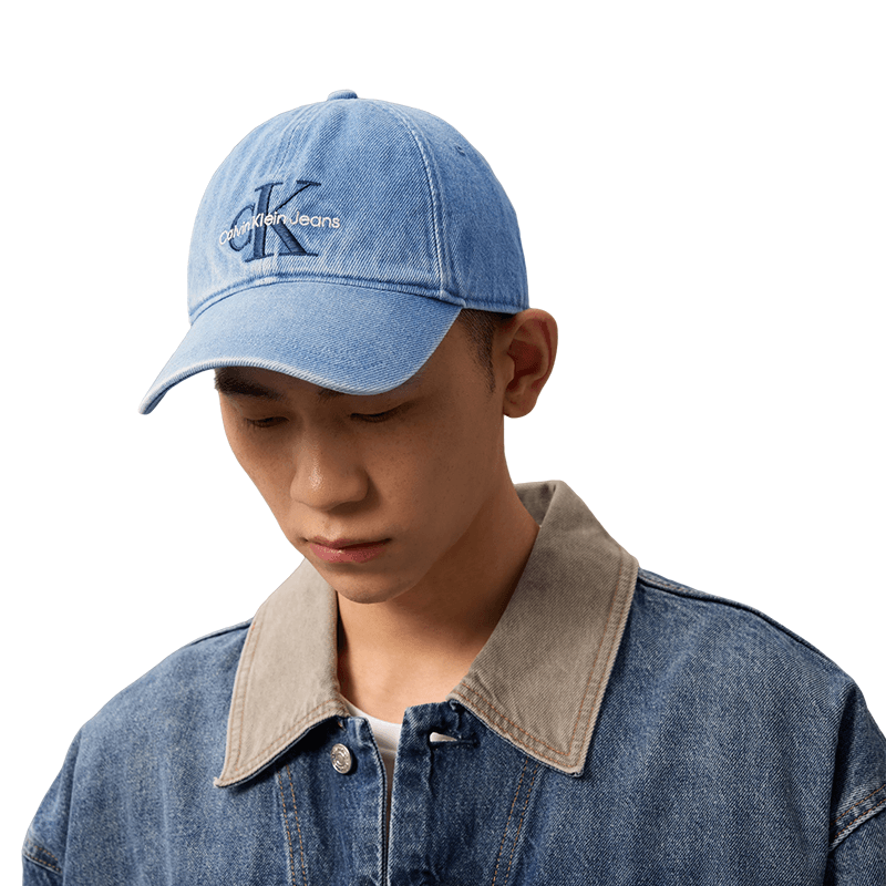 Кепка calvin klein Хлопковое волокно Кепки Унисекс Синий - изображение 6