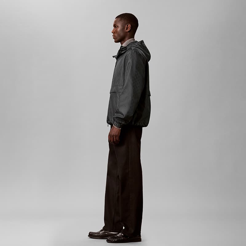 Демисезонная куртка calvin klein UB1 Космический Черный Мужские Ветровки - изображение 6