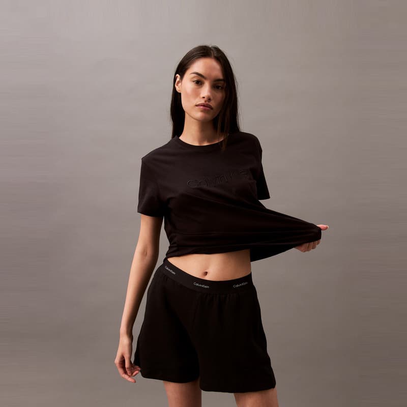 Шорты Calvin Klein SS25 Повседневные шорты женские - изображение 3
