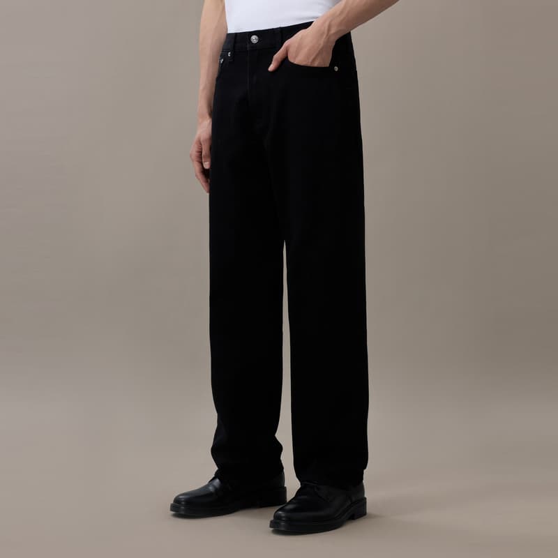 Штаны Calvin Klein JW4 Denim Черные Мужские Джинсы - изображение 6