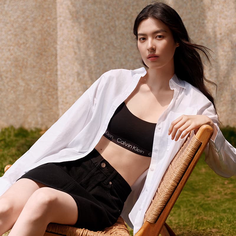 Блузка Calvin Klein YAF Moon Белая Женская Рубашка - изображение 5