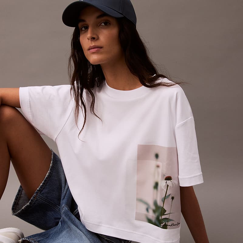 Футболка CALVIN KLEIN T-рубашка женская подарочный набор в коробке белый Moon - изображение 6