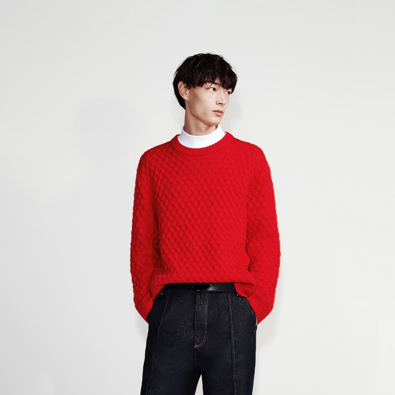 Кофта Calvin Klein Spring Festival Red Product Мужские Свитера - изображение 3