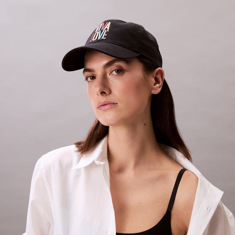 Кепка Calvin Klein Rainbow Series Хлопковые кепки унисекс космический черный - изображение 5