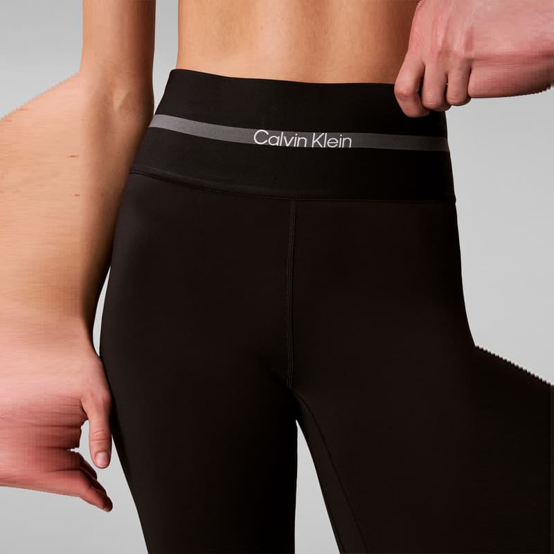 Штаны Calvin Klein UB1 Космический Черный Женские Спортивные Трикотажные Штаны - изображение 8