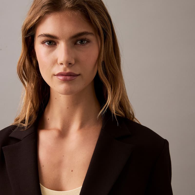 Calvin Klein Бизнес-костюм женский цвет космический черный - изображение 5