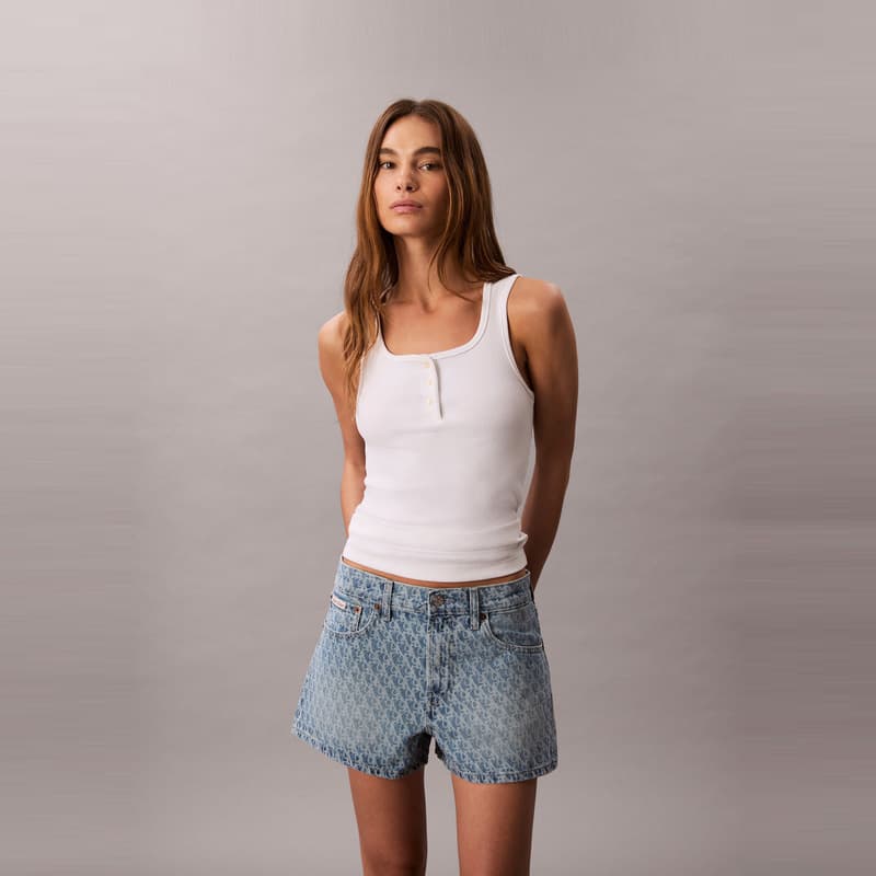 Calvin Klein Джинсовые шорты Женские Набор в подарочной коробке Включено Светло-синий - изображение 3