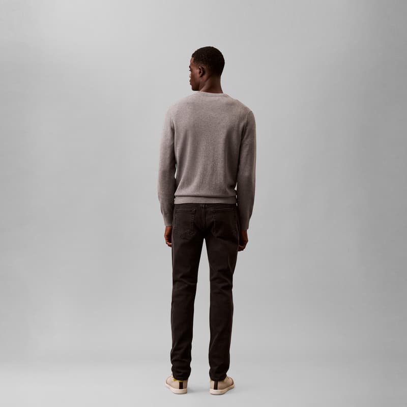 Штаны Calvin Klein Wedged 846 Деним Черный Серый Мужские Джинсы - изображение 5