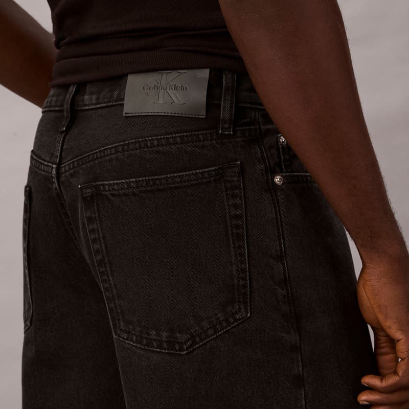 Штаны Calvin Klein 2U0 Denim Черные Мужские Джинсы - изображение 6