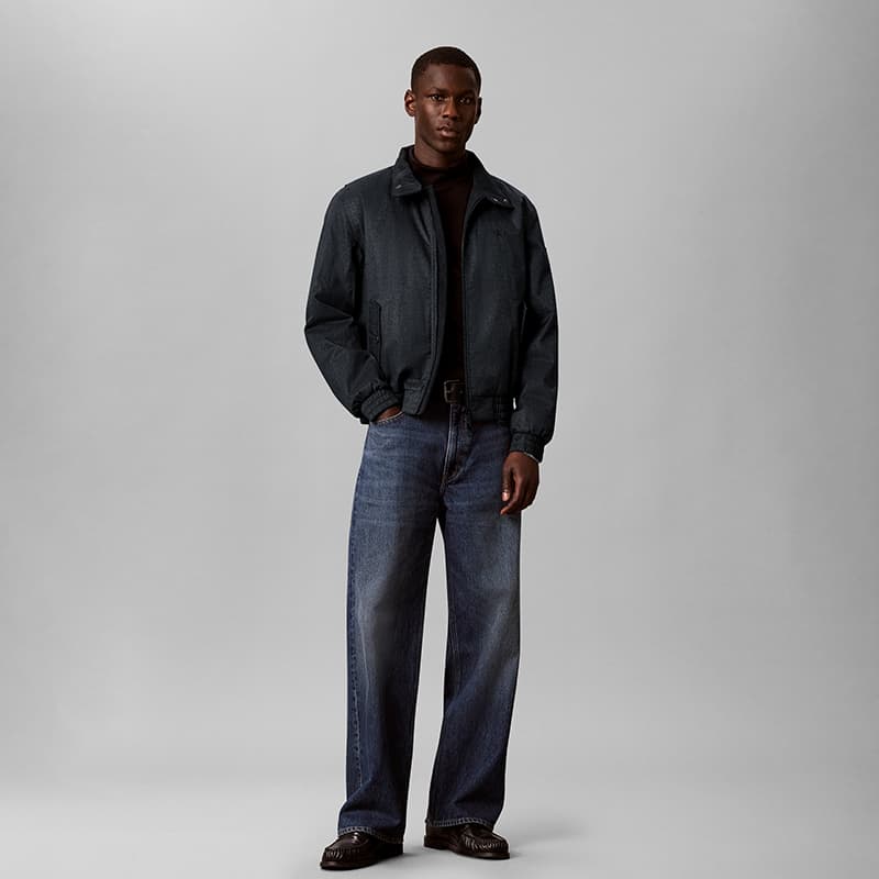 Зимняя куртка пуховик Calvin Klein DU4 Вереск Черный Серый Мужская Синтепоновая Куртка - изображение 4