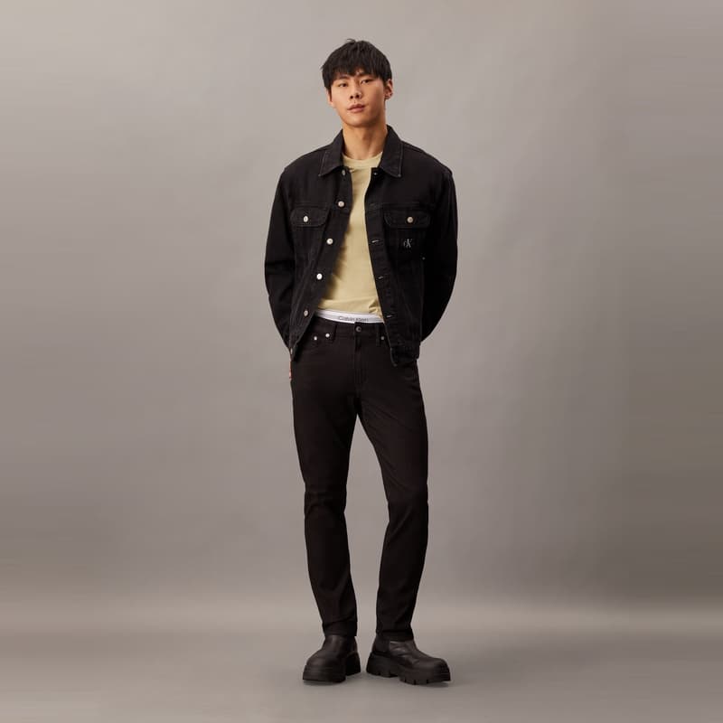 Штаны Calvin Klein 0RQ Denim Черные Мужские Джинсы - изображение 4