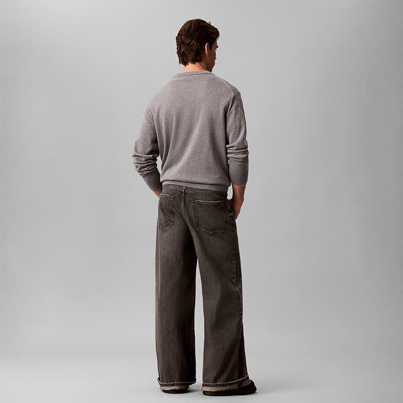 Штаны Calvin Klein 8J7 Серый карандаш Мужские Джинсы - изображение 5