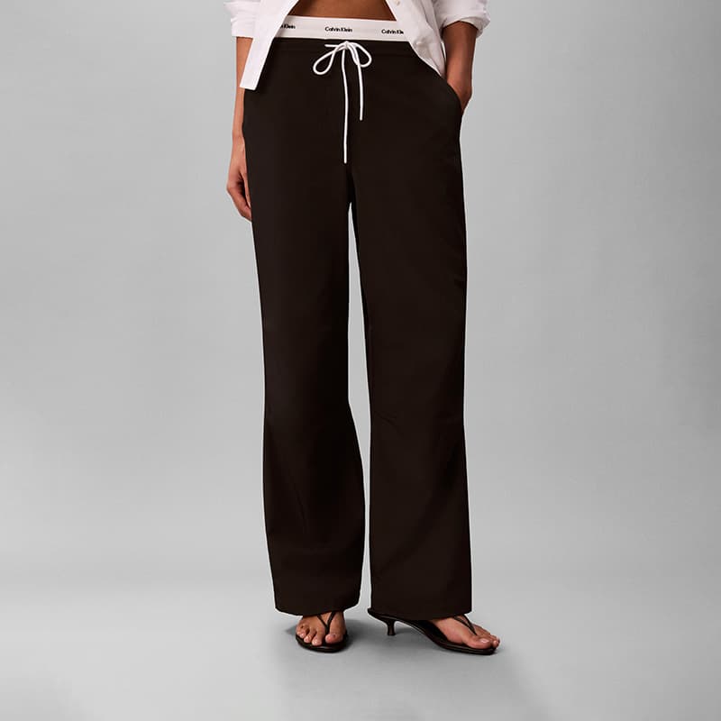 Штаны Calvin Klein Женские Повседневные Брюки - изображение 3