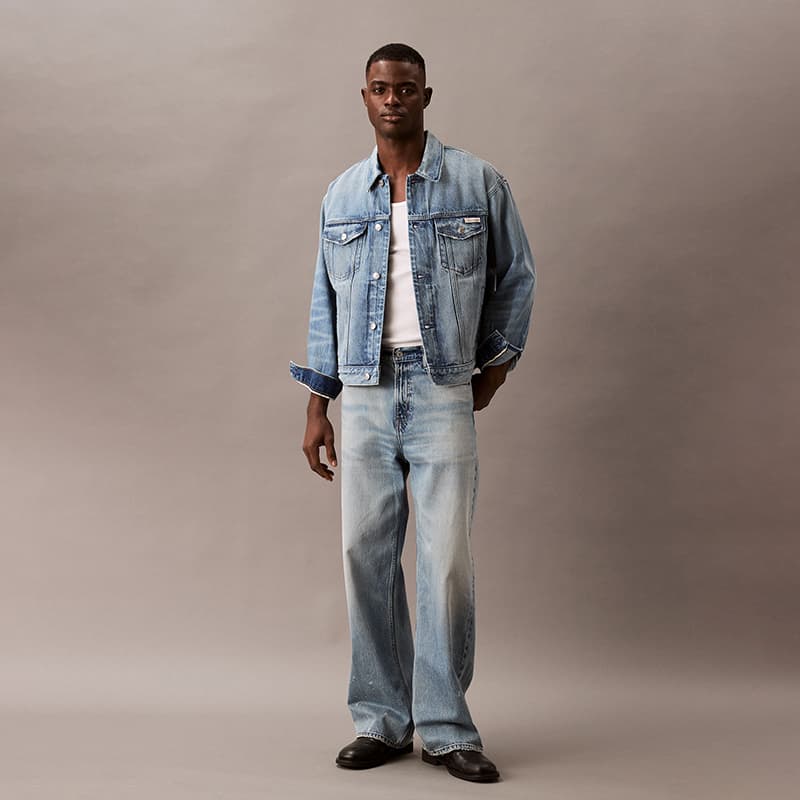 Джинсовая куртка Calvin Klein SS25 Джинсовая Куртка Мужская - изображение 5