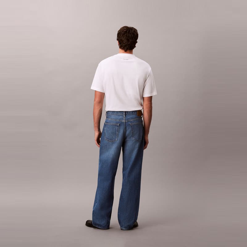 Штаны Calvin Klein NNO Джинсовый Светло-Синий Мужские Джинсы - изображение 5