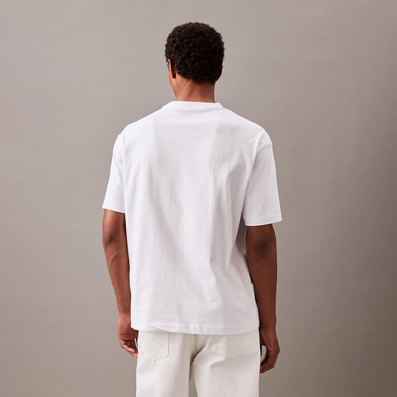 Футболка Calvin Klein Pullover T-Shirt White - изображение 5