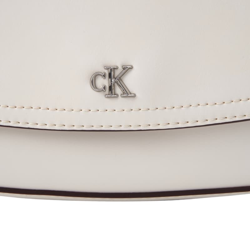 Сумка через плечо Calvin Klein Синтетический материал Сумка через плечо Средняя Женская Лунно-белая - изображение 5
