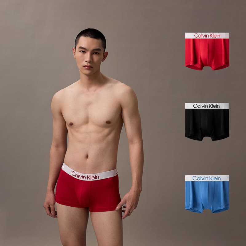 Трусы Calvin Klein Мужское нижнее белье 3 штуки - изображение 5