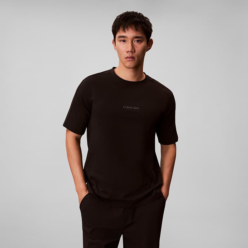 Футболка Calvin Klein UB1 Космический Черный Мужская Футболка - изображение 7