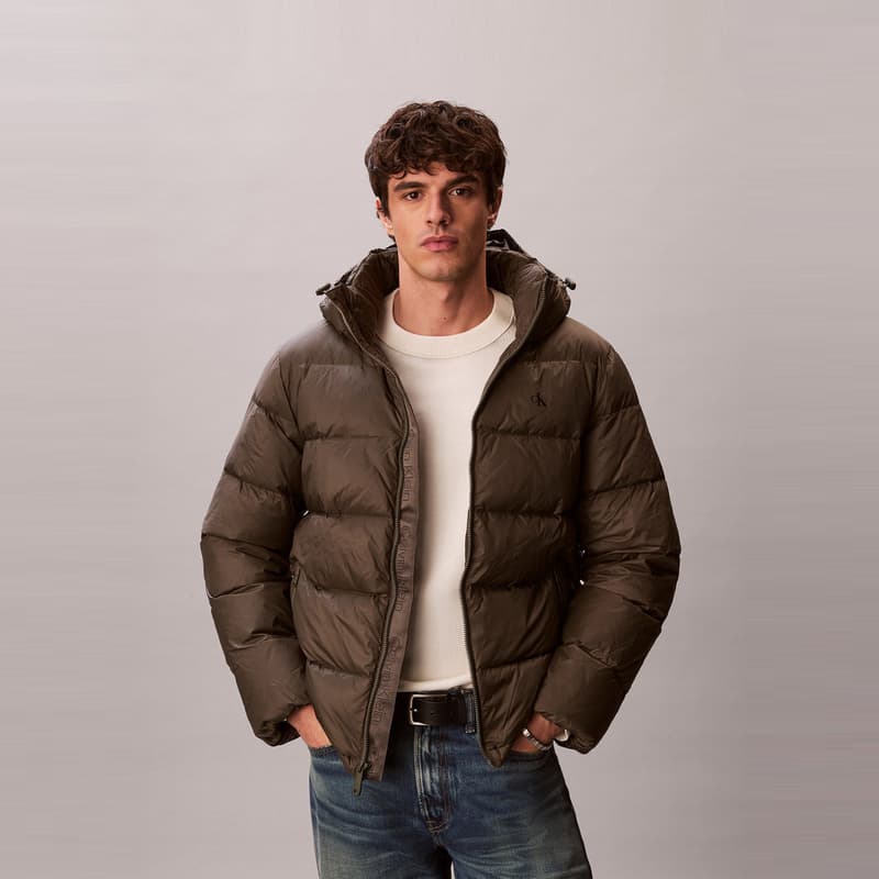 Зимняя куртка Calvin Klein Пуховик Мужской Набор в Коробке Включено - изображение 4