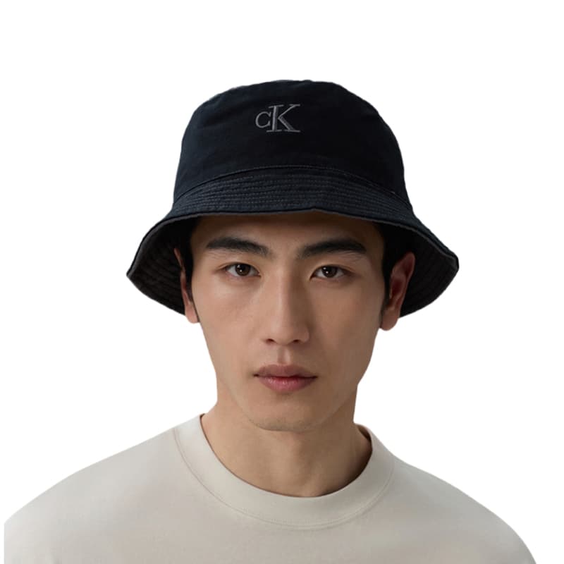 Панама Calvin Klein Хлопковые Панамы Унисекс Космический Черный - изображение 5