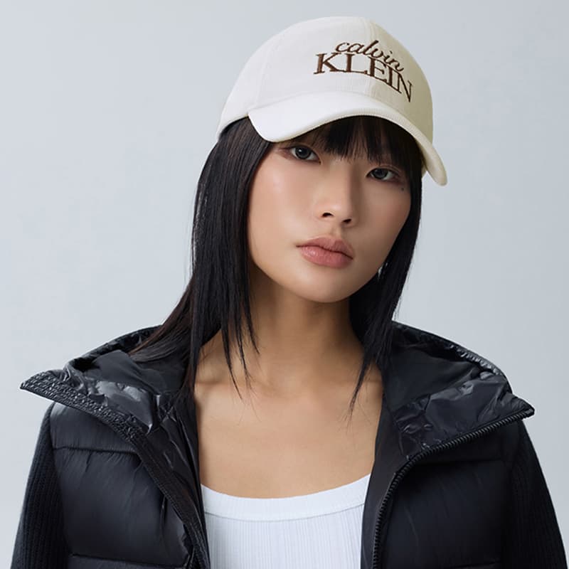 Кепка calvin klein Полиэфирное волокно Кепки Унисекс Сливочный - изображение 5