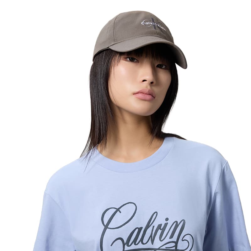 Кепка Calvin Klein Хлопковый Волокно Кепки Унисекс Бронза Коричневый - изображение 7