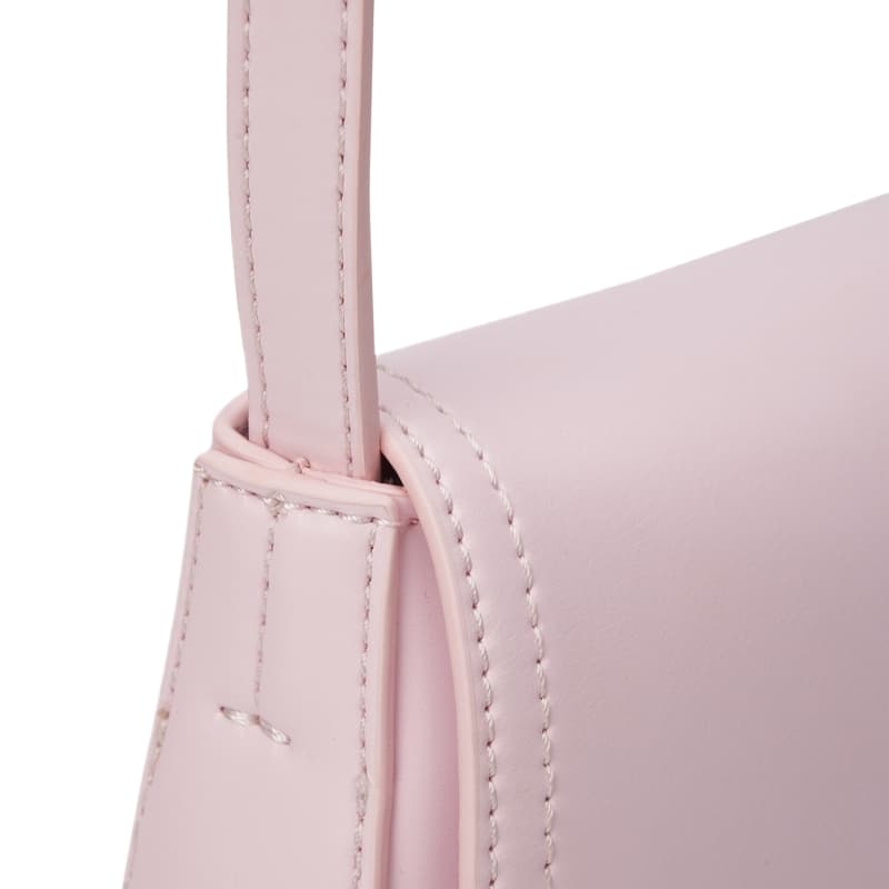 Сумка через плечо CALVIN KLEIN Синтетический материал Сумка через плечо Средняя Женская Светло-вишнево-розовая - изображение 6