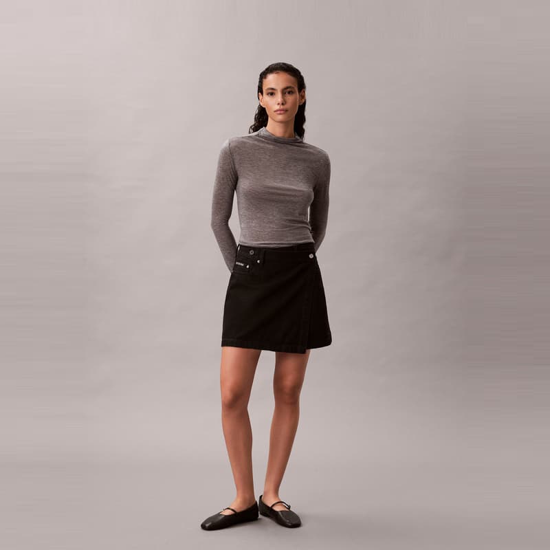 Calvin Klein Джинсовые короткие юбки Женские Набор в подарочной коробке Включено - изображение 4