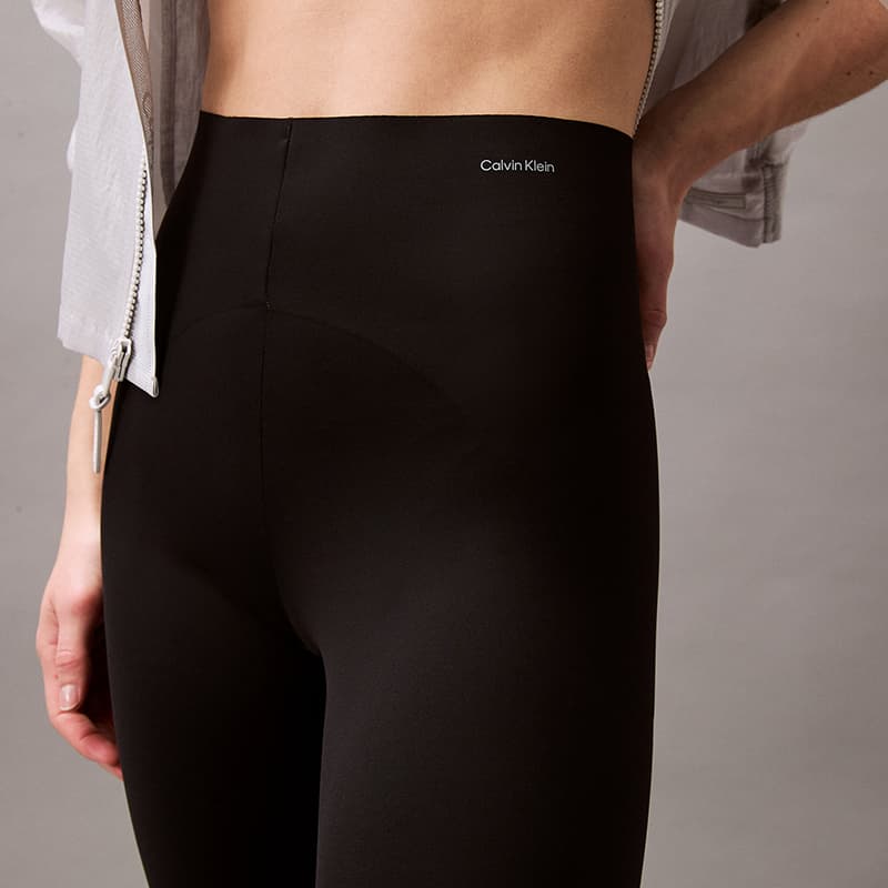 Штаны CALVIN KLEIN Вязаные спортивные брюки женские цвет космический черный - изображение 7