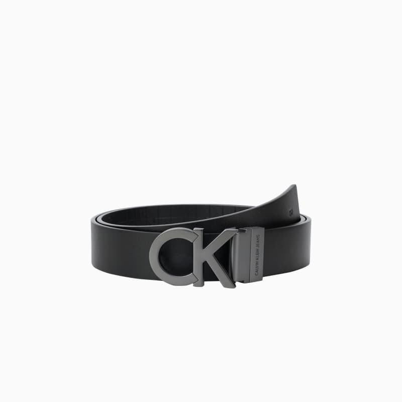 Ремень Calvin Klein Ремни из коровьей кожи Мужской Космос Черный 3,5 см - изображение 3
