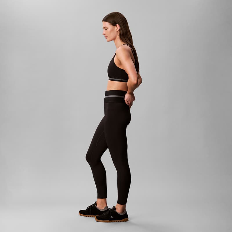 Штаны Calvin Klein UB1 Космический Черный Женские Спортивные Трикотажные Штаны - изображение 6