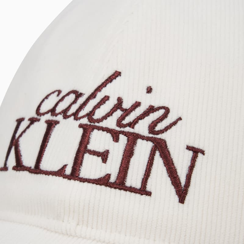 Кепка calvin klein Полиэфирное волокно Кепки Унисекс Сливочный - изображение 4