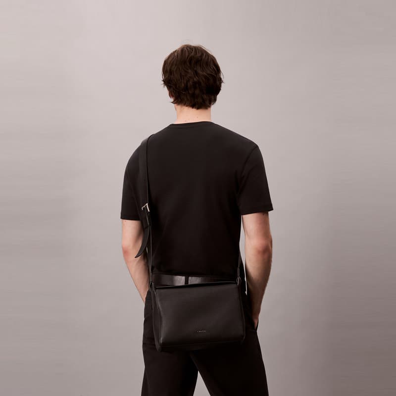 Сумка через плечо CALVIN KLEIN Сумка через плечо из синтетического материала мужская сумка космический черный - изображение 8