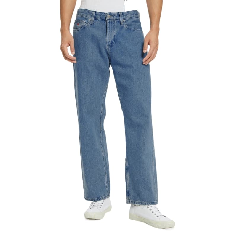 Штаны Calvin Klein 1A4 Blue Men's Jeans Кальвин Кляйн 1A4 Синий Мужские Джинсы - изображение 3