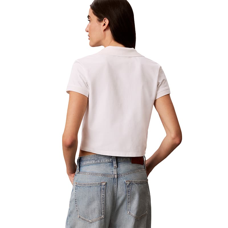Calvin Klein YAF Moon Белая Женская Поло - изображение 5