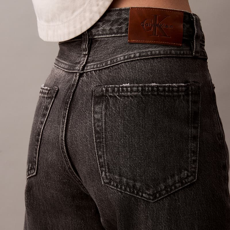 Джинсы Calvin Klein Джинсы Женские RDD Джинсовый Серый - изображение 7