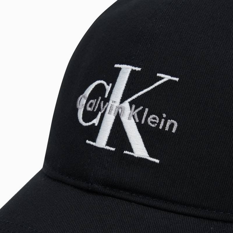 Кепка calvin klein Хлопковое волокно Кепки Унисекс Космический черный - изображение 6