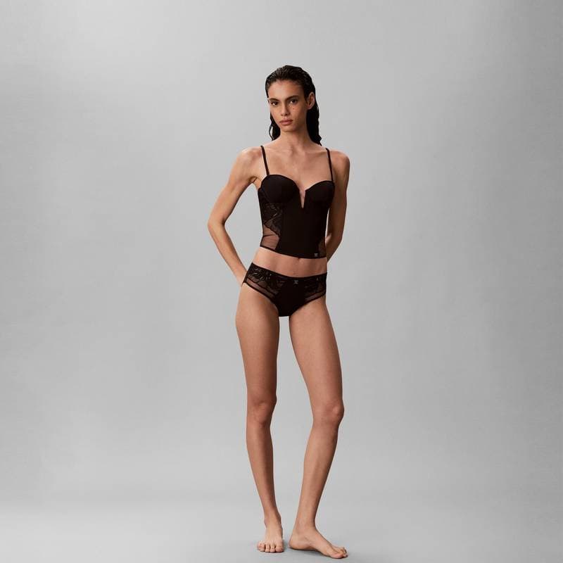 Бюстгальтер calvin klein FW26 UB1-космический черный Женские Бюстгальтеры - изображение 4